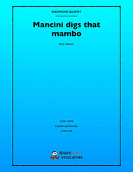 MANCINI DIGS THAT MAMBO SAX QUARTET P.O.D. cover Thumbnail